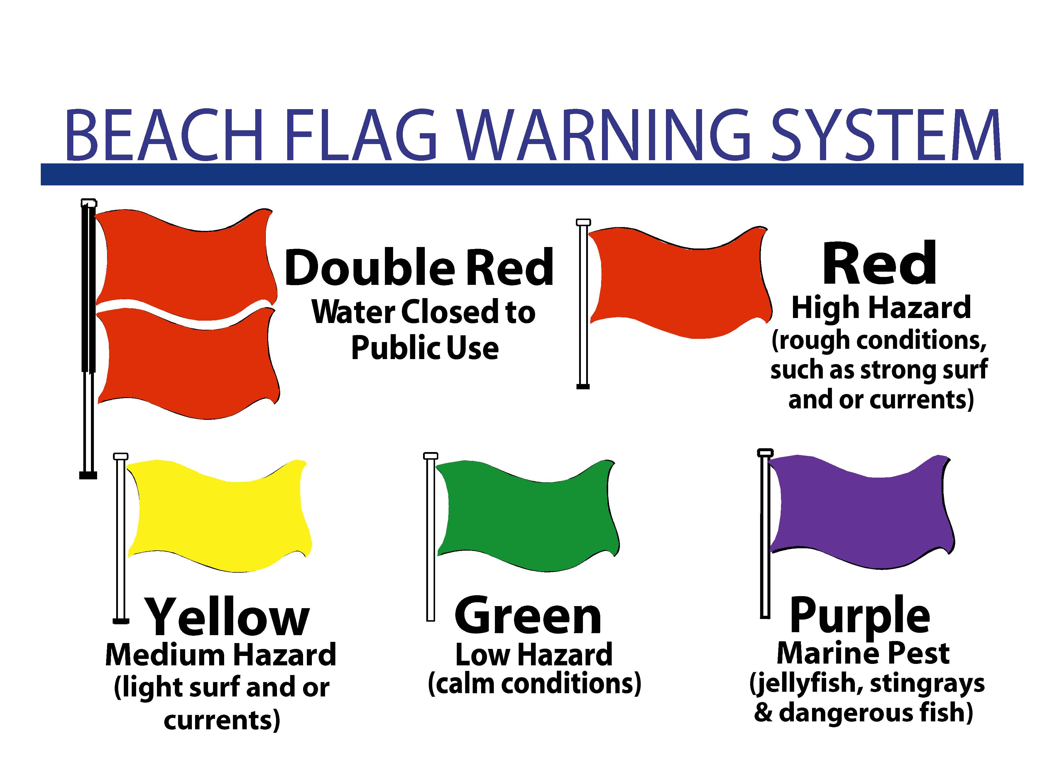 destin florida beach flags
