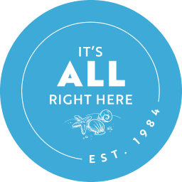 Its all right here sticker